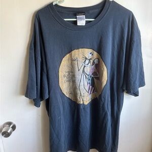 The Nightmare Before Christmas Graphic T-Shirt - Black